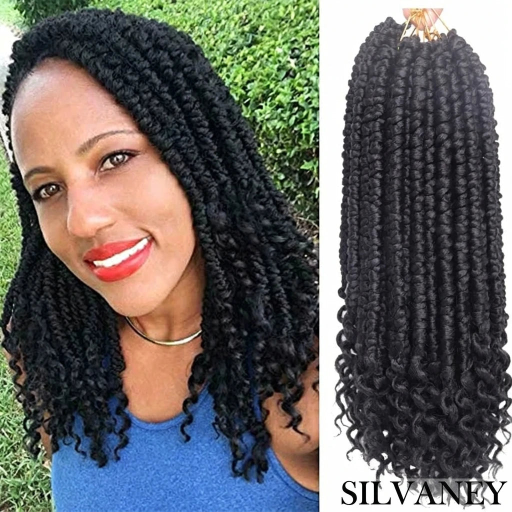 Senegale Spring Twist Passion Twist Crochet Braids Curl Hair