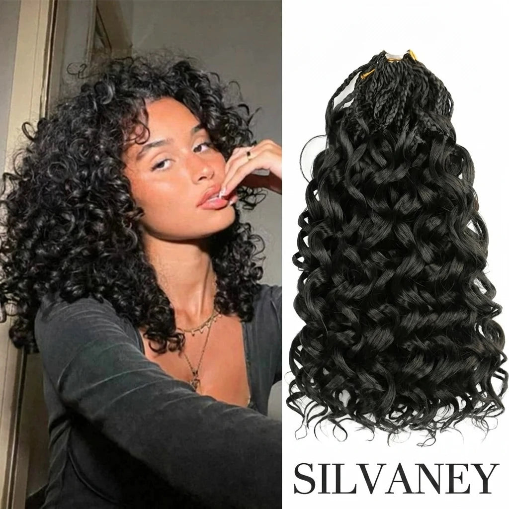 GoGo Curl Crochet Braids Hair Wave Deep Curl Twist Braiding