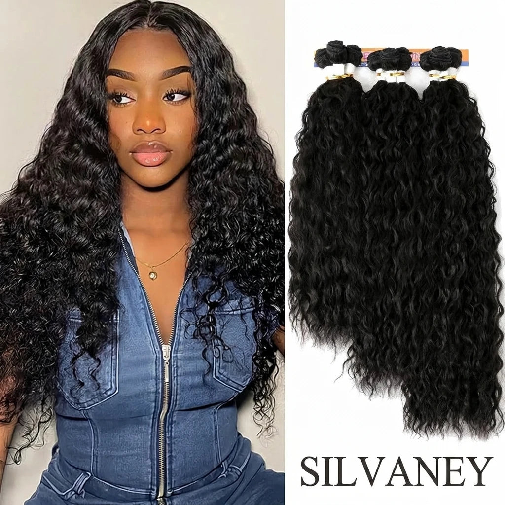 Deep Wave Hair Bundles Deep Curly Wet and Wavy Bundle Hair
