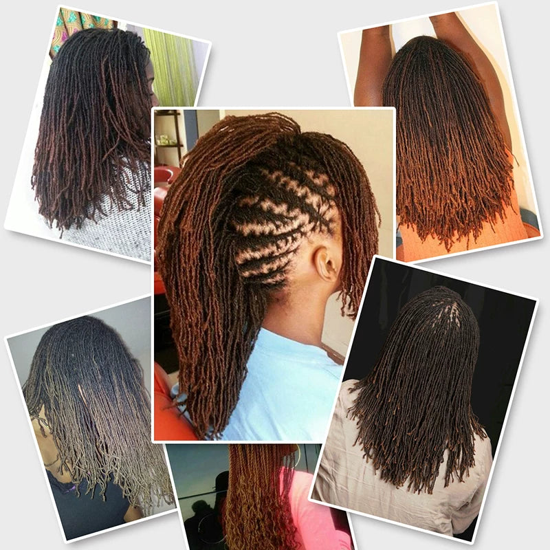 Micro Sister Faux Locs Dreadlock Crochet Braids Hair