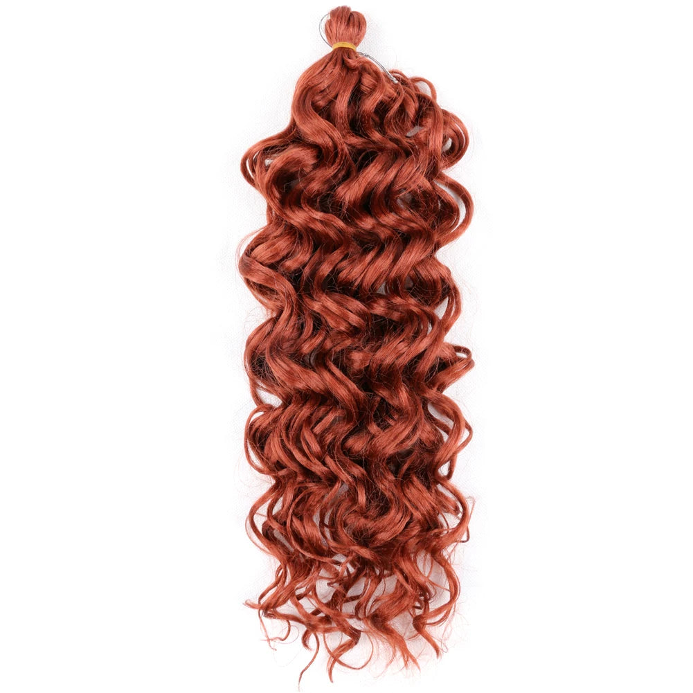 Ocean Wave Crochet Braids Hair Hawaii Afro Curl Braiding