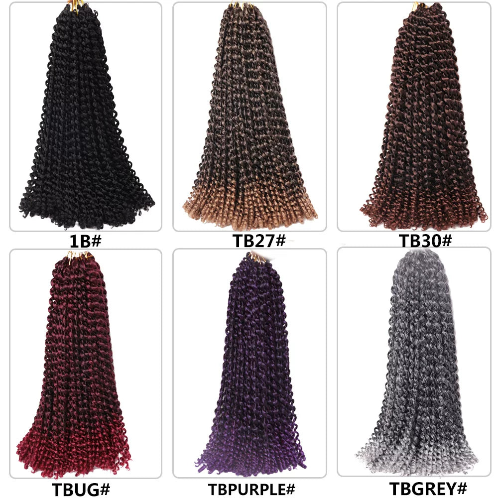 PassionTwist Hair Water Wave Crochet Braids HairBraiding