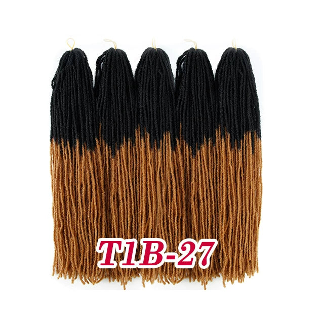 Micro Sister Faux Locs Dreadlock Crochet Braids Hair