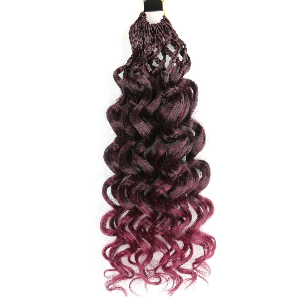 GoGo Curl Crochet Braids Hair Wave Deep Curl Twist Braiding