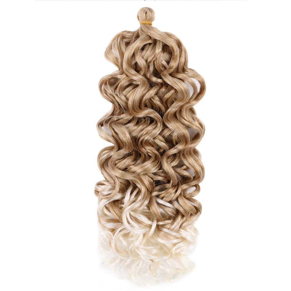 Ocean Wave Crochet Braids Hair Hawaii Afro Curl Braiding