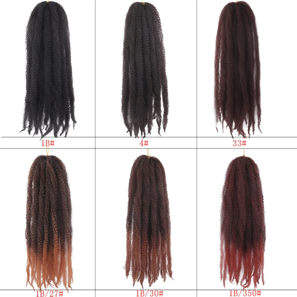 24inch Marley Braids Hair Afro Kinky Curly Hair