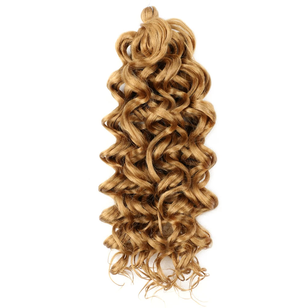 Ocean Wave Crochet Braids Hair Hawaii Afro Curl Braiding