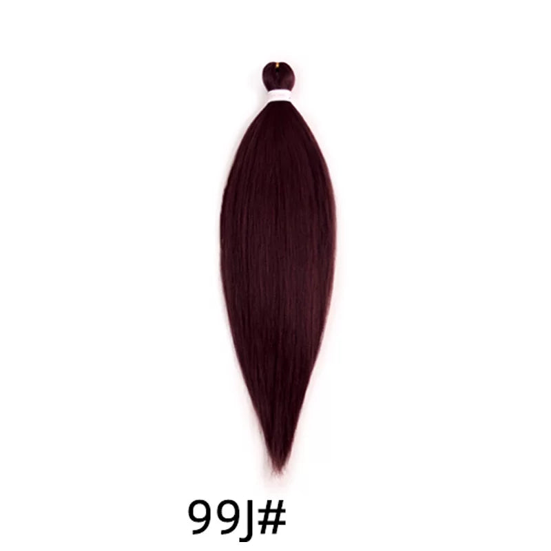 Pre stretched braiding hair crochet braids twist Yaki Hair