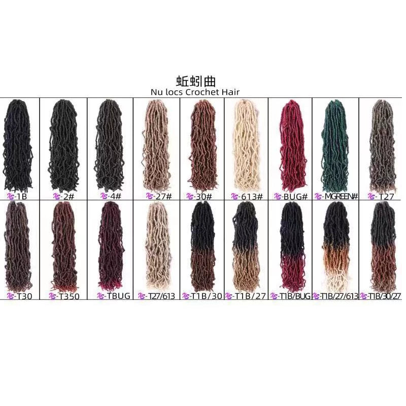 Nu Locs BobbiBoss Faux Locs DreadLocs Crochet Braid Hair