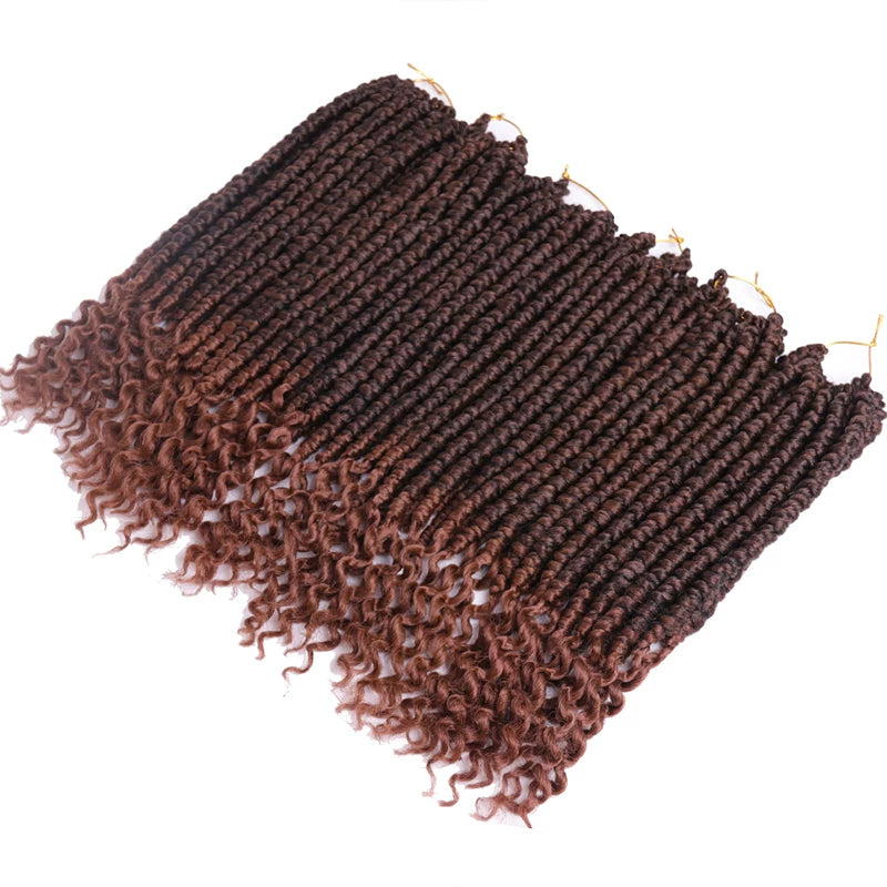 Senegale Spring Twist Passion Twist Crochet Braids Curl Hair