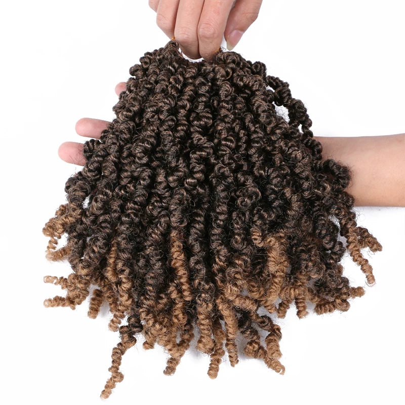 Pre-twisted Spring Twists Crochet Braids BombPassion Twist