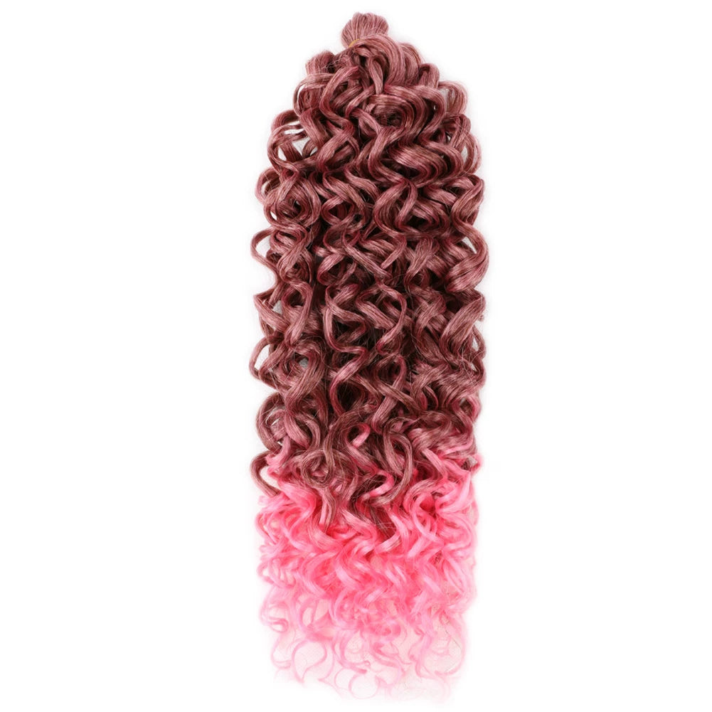 Ocean Wave Crochet Braids Hair Hawaii Afro Curl Braiding