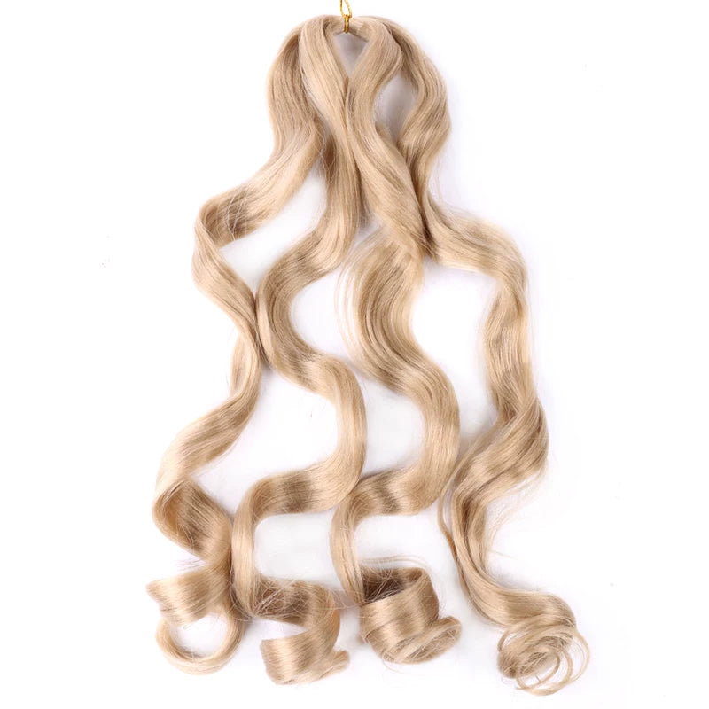 Spiral Curly Hair Loose French Curl Crochet Braids Hair