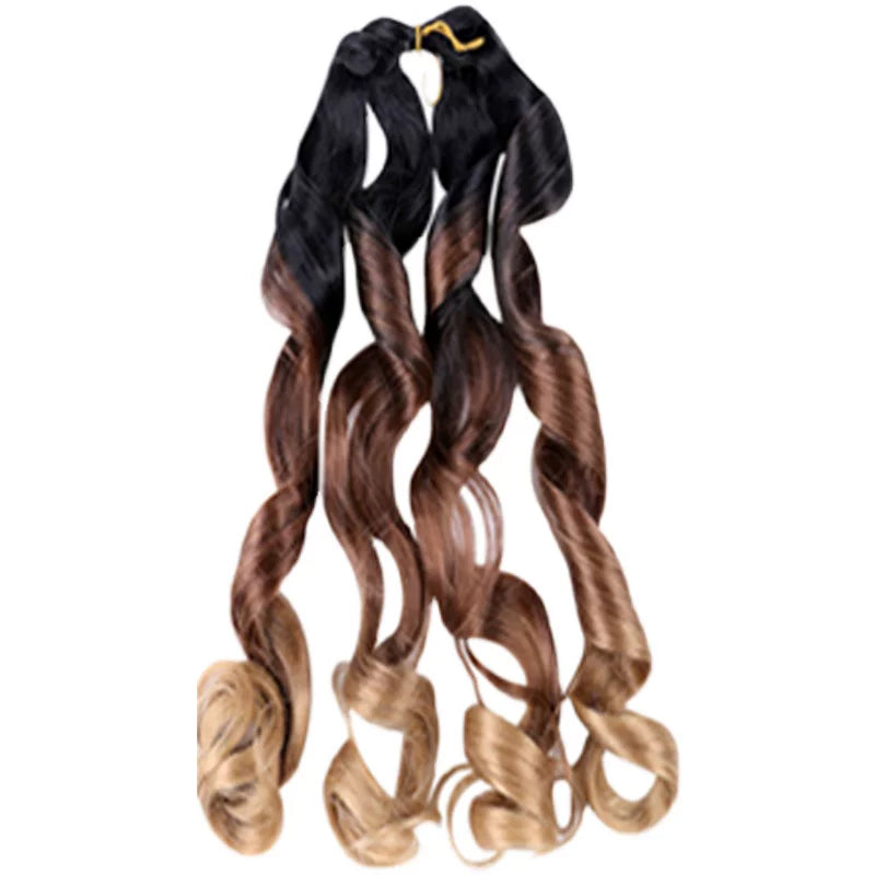 Spiral Curly Hair Loose French Curl Crochet Braids Hair