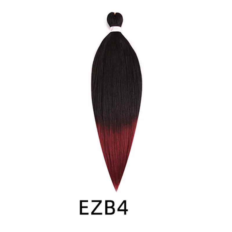 Pre stretched braiding hair crochet braids twist Yaki Hair