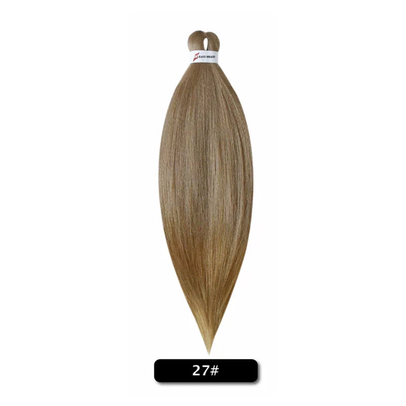 Pre stretched braiding hair crochet braids twist Yaki Hair