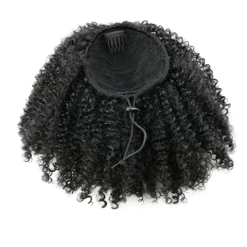 Afro kinky Curly Ponytail Puff Hair