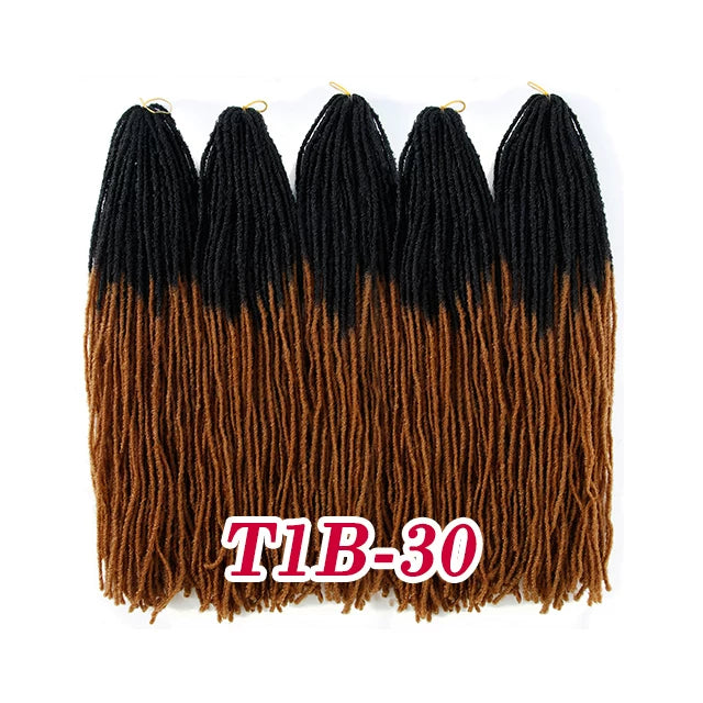 Micro Sister Faux Locs Dreadlock Crochet Braids Hair