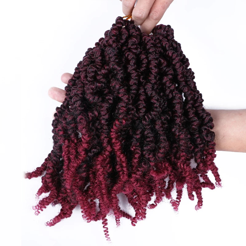Pre-twisted Spring Twists Crochet Braids BombPassion Twist