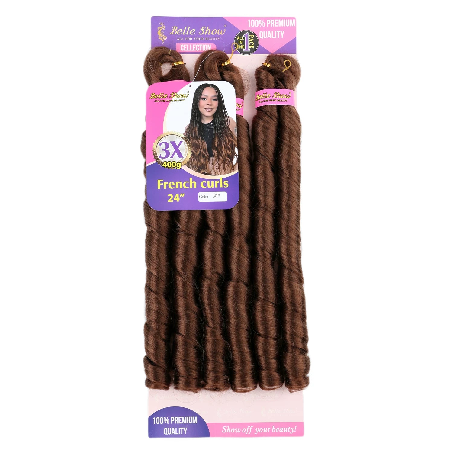 French Curly Braiding Hair Loose Pre Stretched Braiding Hair