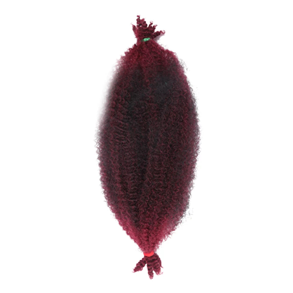 Afro Spring Twist Crochet Braids Hair Kinky Marley Braid