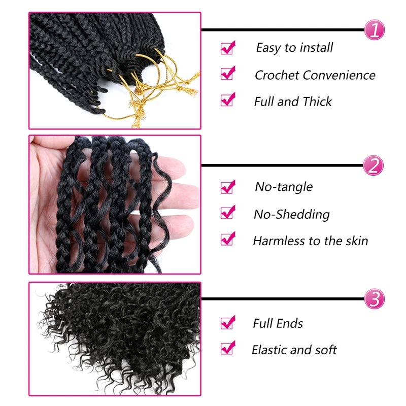 River Box Braiding Hair Crochet BraidsHair