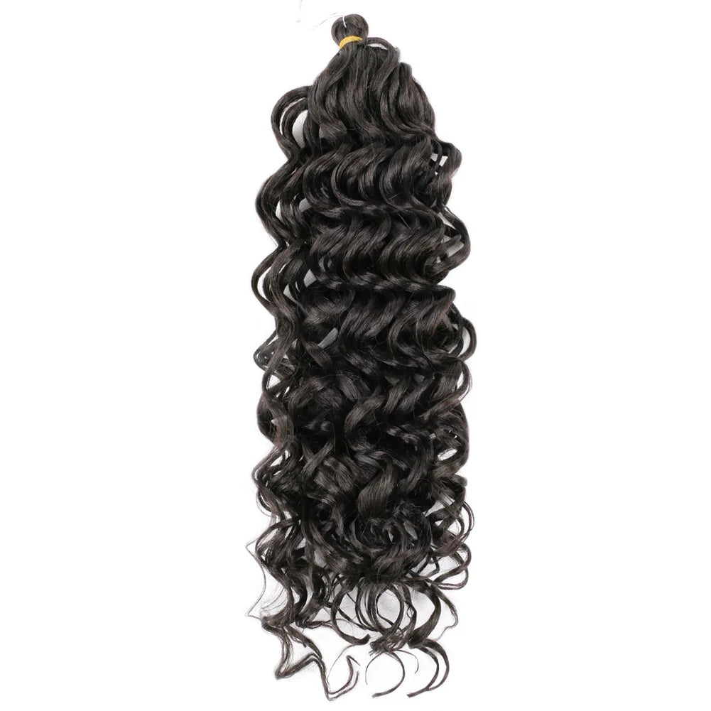 Ocean Wave Crochet Braids Hair Hawaii Afro Curl Braiding