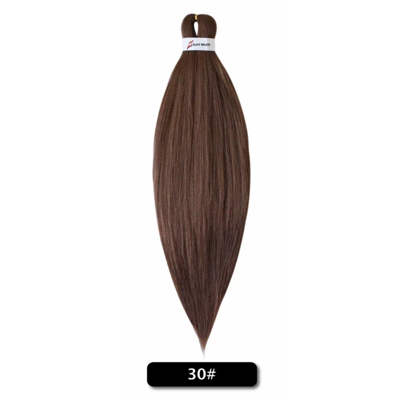 Pre stretched braiding hair crochet braids twist Yaki Hair