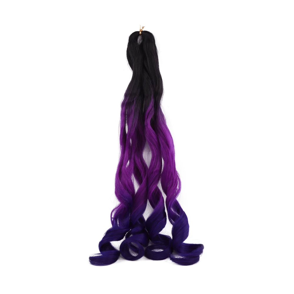 Spiral Curly Hair Loose French Curl Crochet Braids Hair