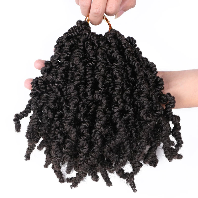 Pre-twisted Spring Twists Crochet Braids BombPassion Twist