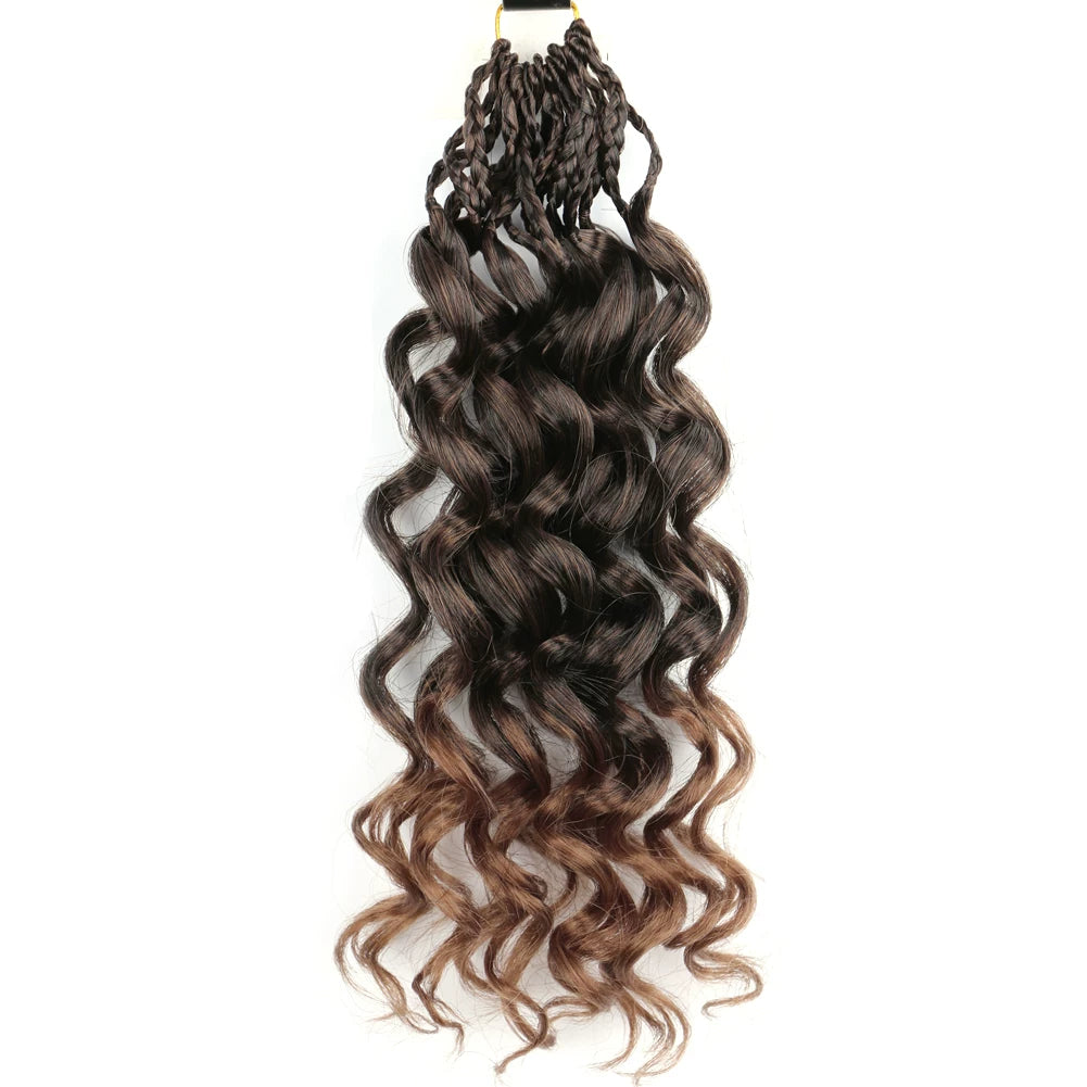 GoGo Curl Crochet Braids Hair Wave Deep Curl Twist Braiding