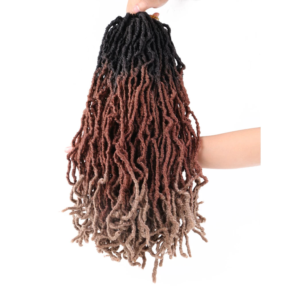 Nu Locs BobbiBoss Faux Locs DreadLocs Crochet Braid Hair
