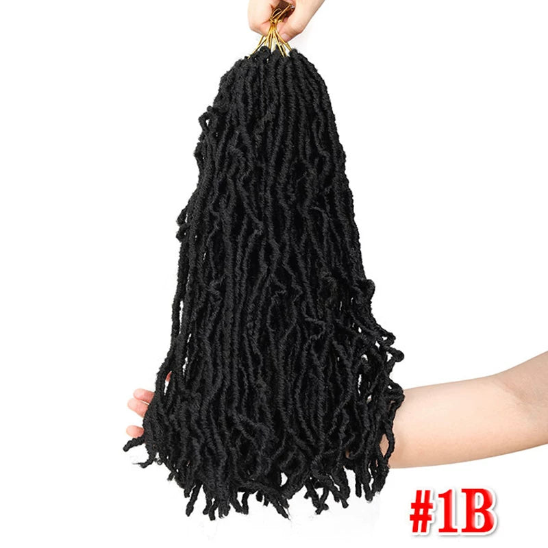 Nu Locs BobbiBoss Faux Locs DreadLocs Crochet Braid Hair