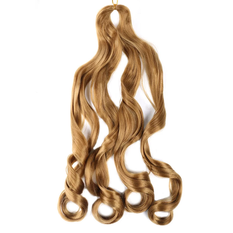 Spiral Curly Hair Loose French Curl Crochet Braids Hair