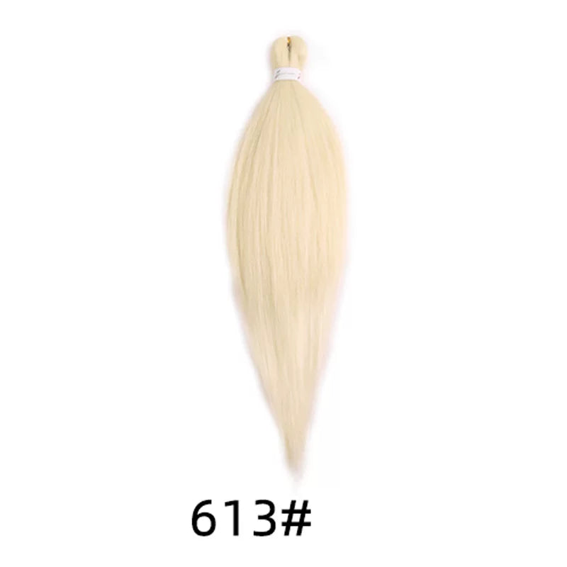 Pre stretched braiding hair crochet braids twist Yaki Hair