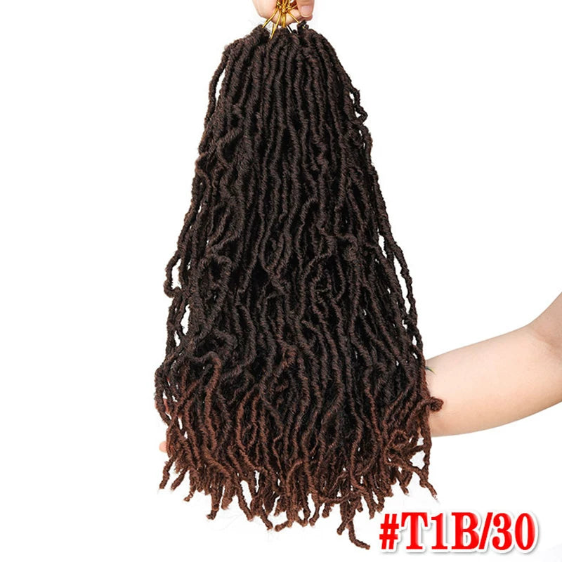 Nu Locs BobbiBoss Faux Locs DreadLocs Crochet Braid Hair