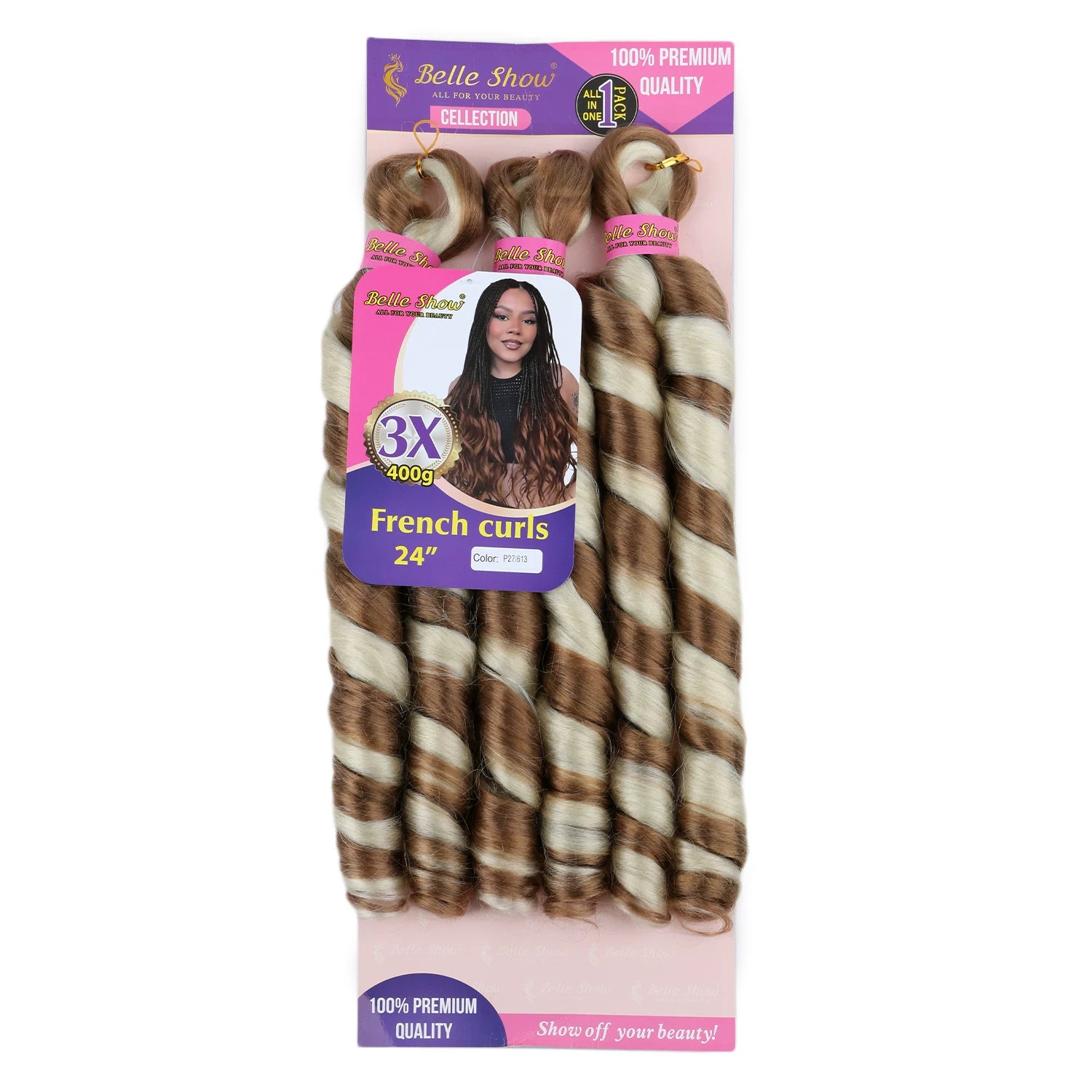 French Curly Braiding Hair Loose Pre Stretched Braiding Hair