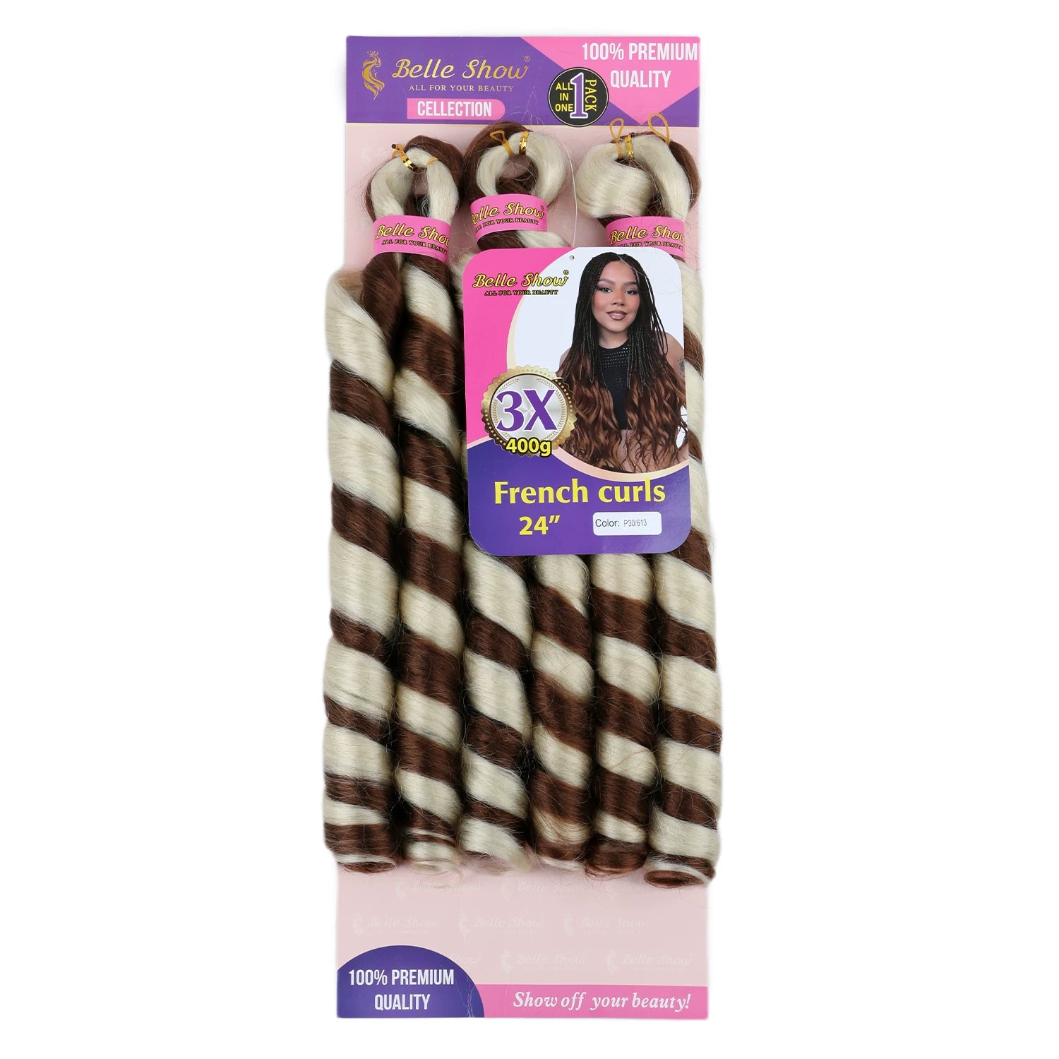 French Curly Braiding Hair Loose Pre Stretched Braiding Hair