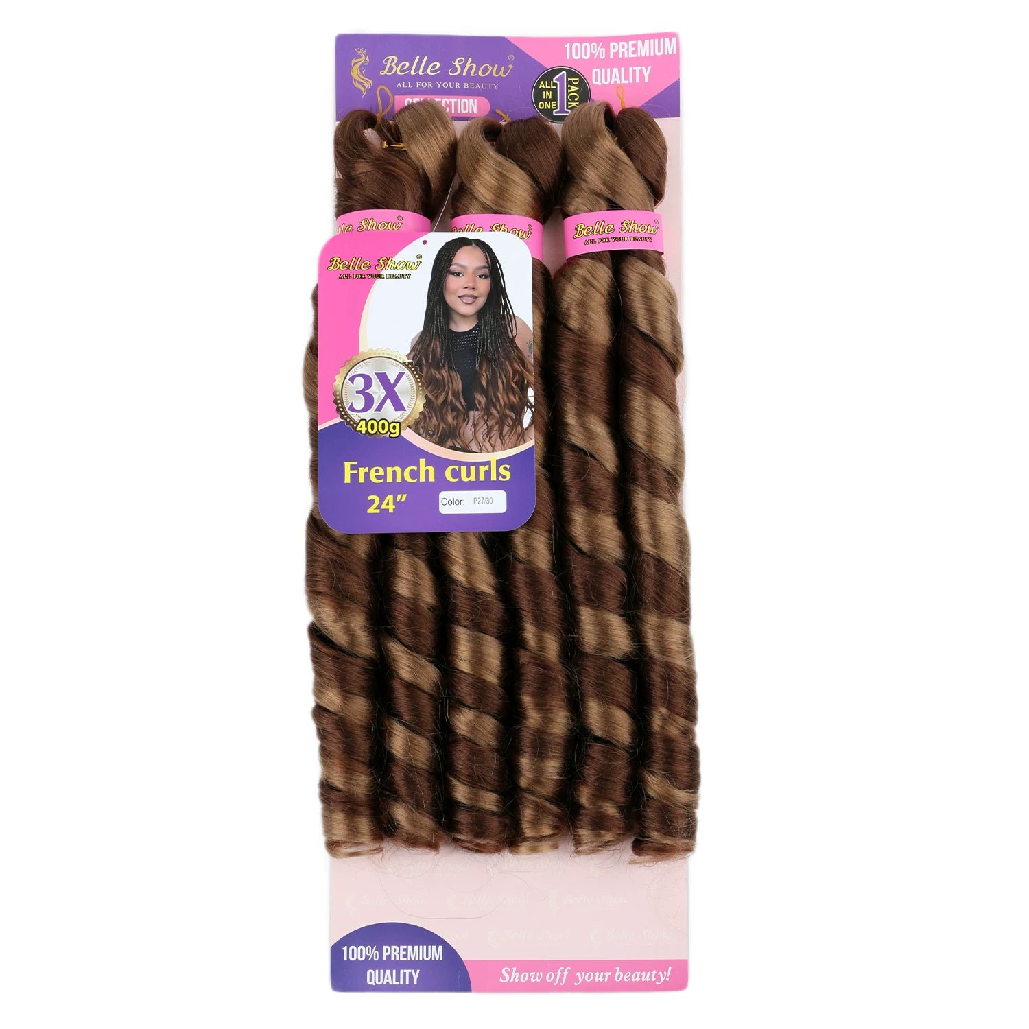 French Curly Braiding Hair Loose Pre Stretched Braiding Hair