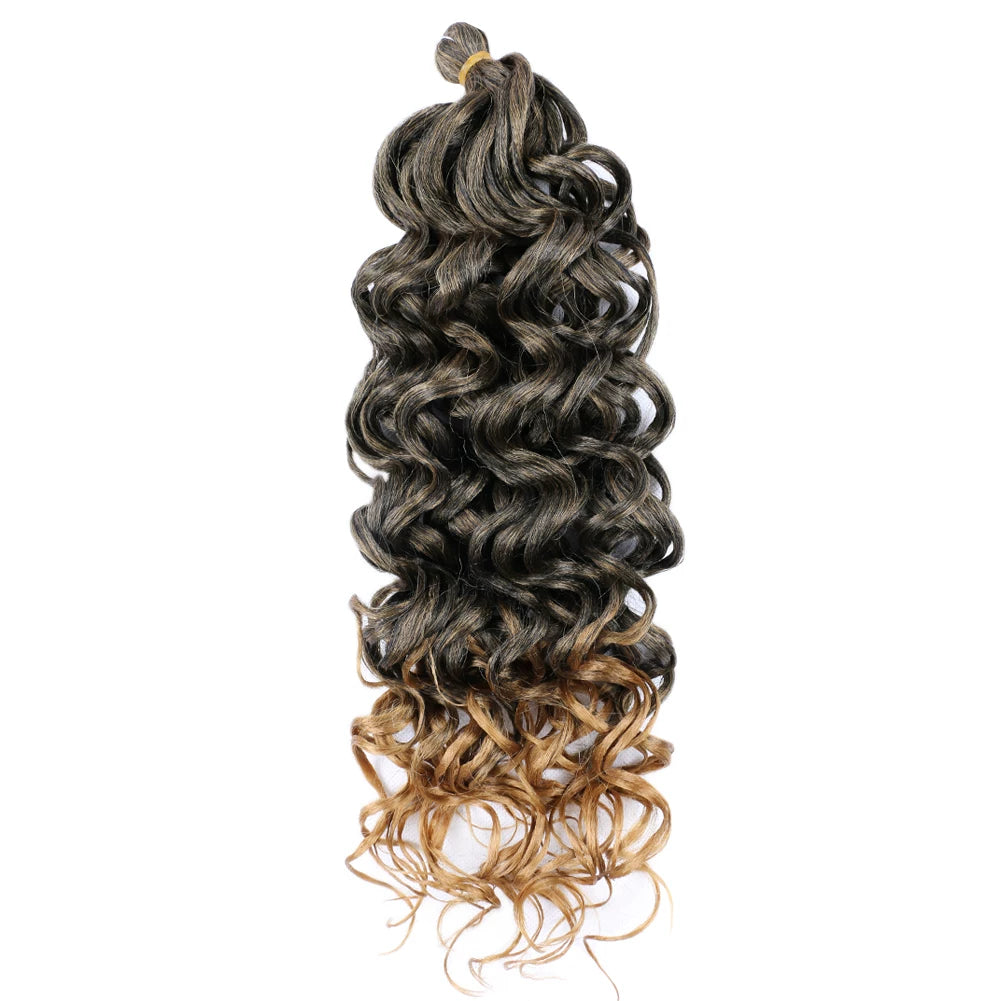 Ocean Wave Crochet Braids Hair Hawaii Afro Curl Braiding