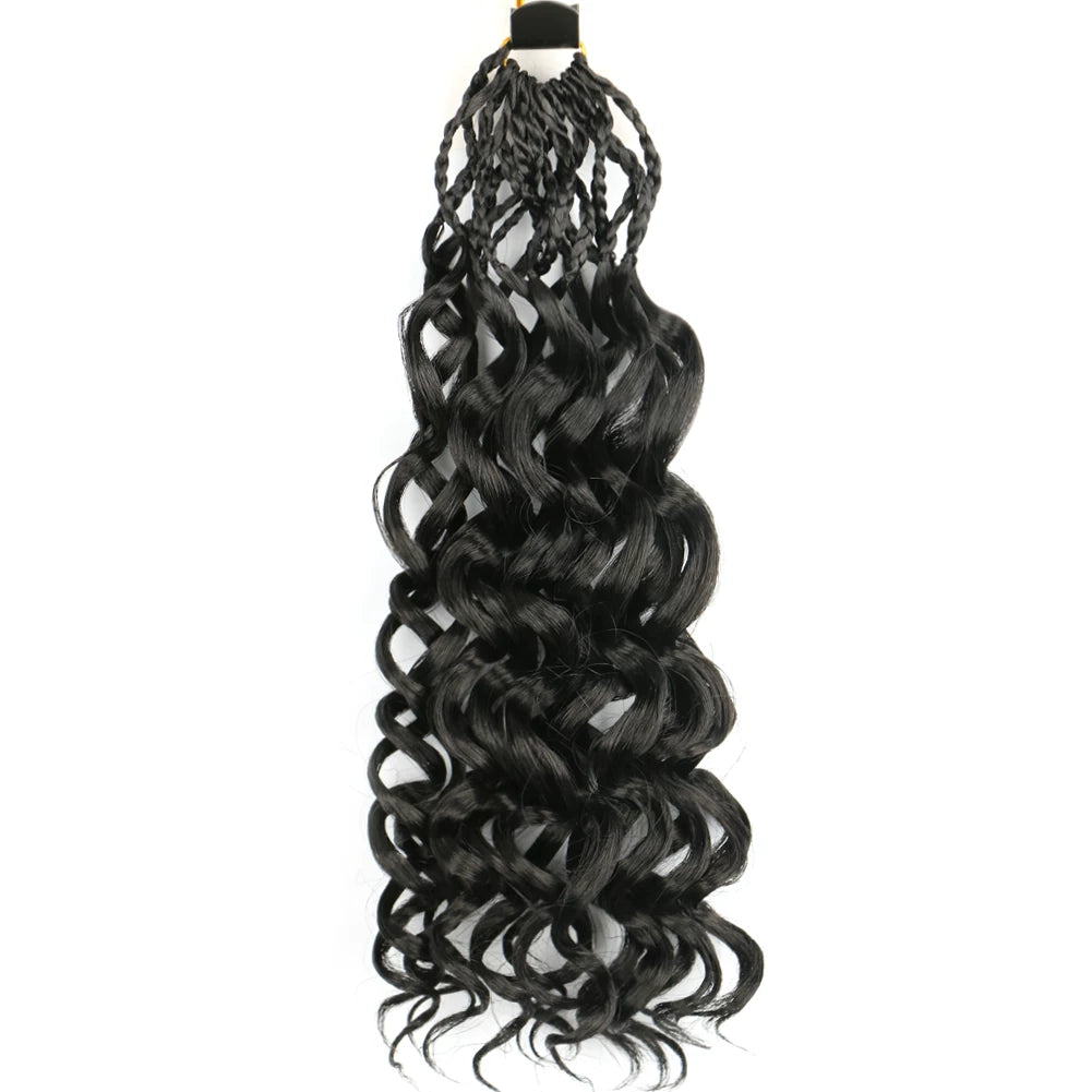 GoGo Curl Crochet Braids Hair Wave Deep Curl Twist Braiding