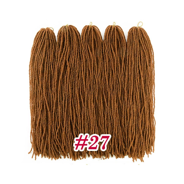 Micro Sister Faux Locs Dreadlock Crochet Braids Hair