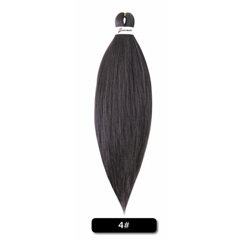 Pre stretched braiding hair crochet braids twist Yaki Hair