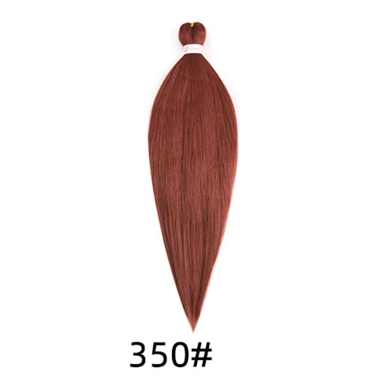 Pre stretched braiding hair crochet braids twist Yaki Hair