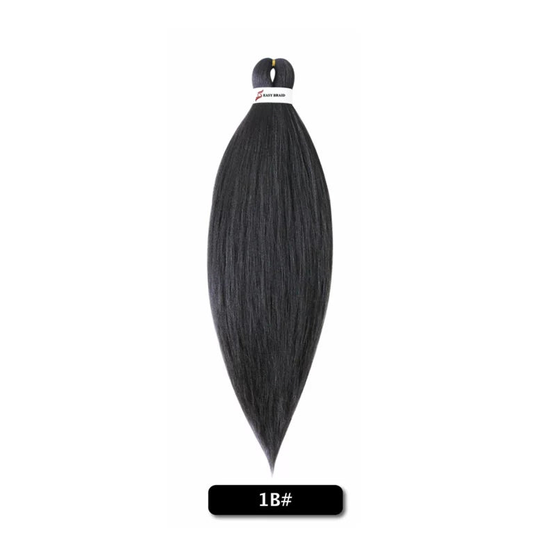 Pre stretched braiding hair crochet braids twist Yaki Hair