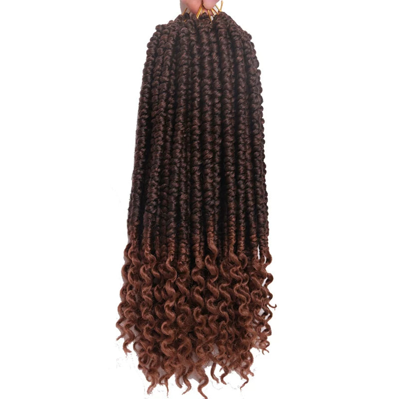 Senegale Spring Twist Passion Twist Crochet Braids Curl Hair