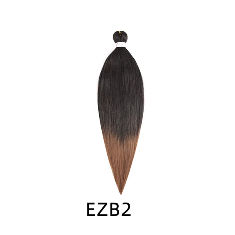 Pre stretched braiding hair crochet braids twist Yaki Hair