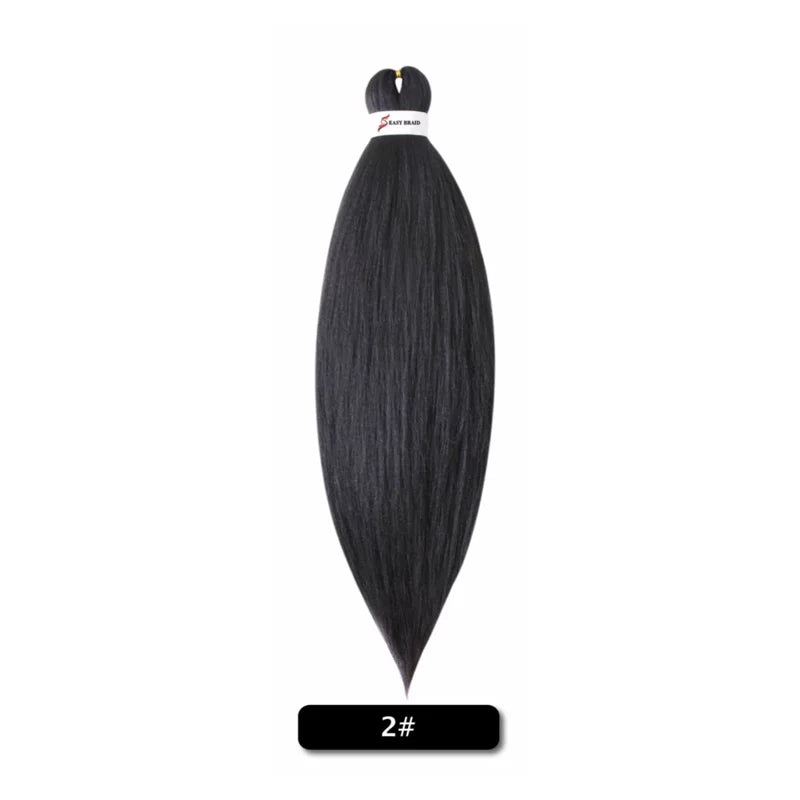 Pre stretched braiding hair crochet braids twist Yaki Hair