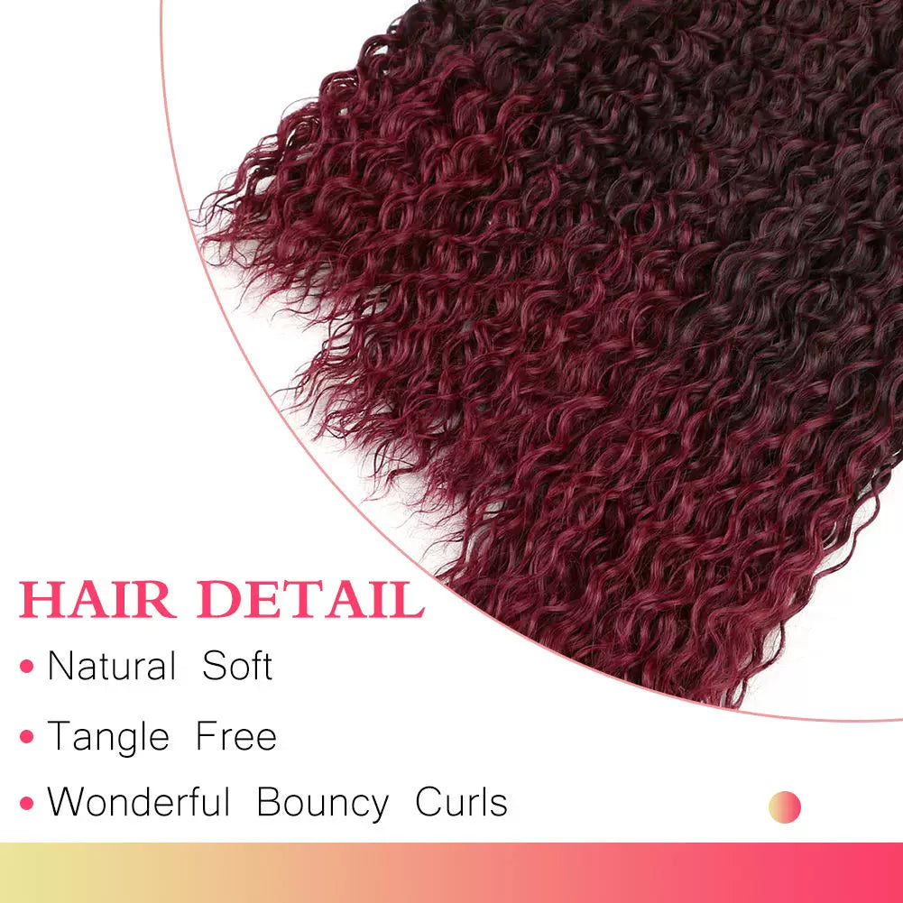 Deep Wave Hair Bundles Deep Curly Wet and Wavy Bundle Hair