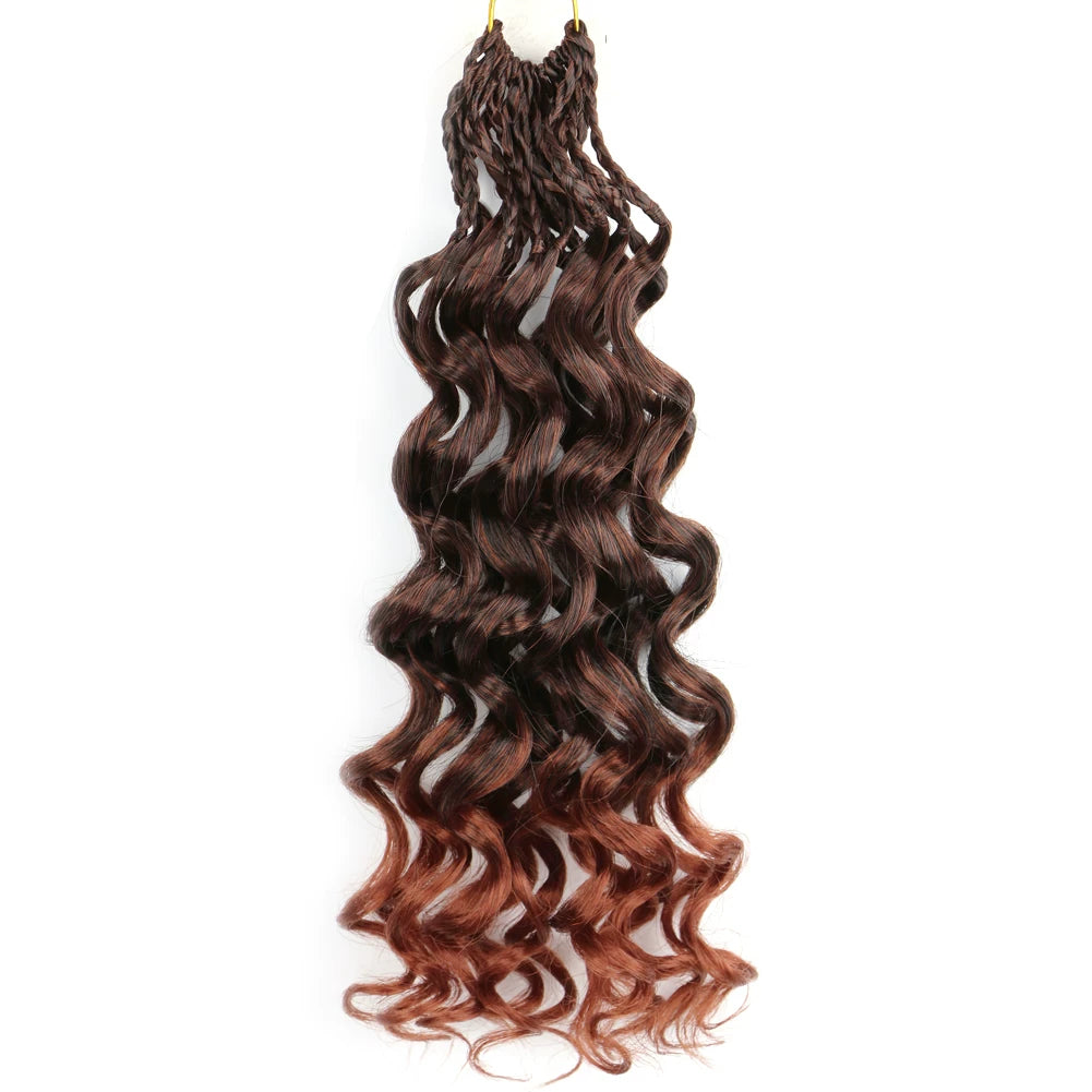 GoGo Curl Crochet Braids Hair Wave Deep Curl Twist Braiding